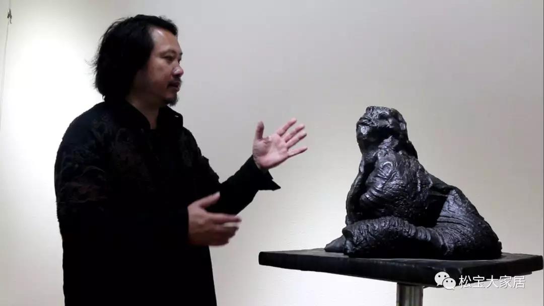 曾圣《鸿蒙》雕塑一一暨河北美院首场新闻媒体发布会