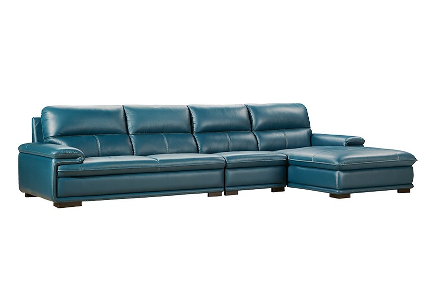 FS450沙发富牌现代风格真皮沙发