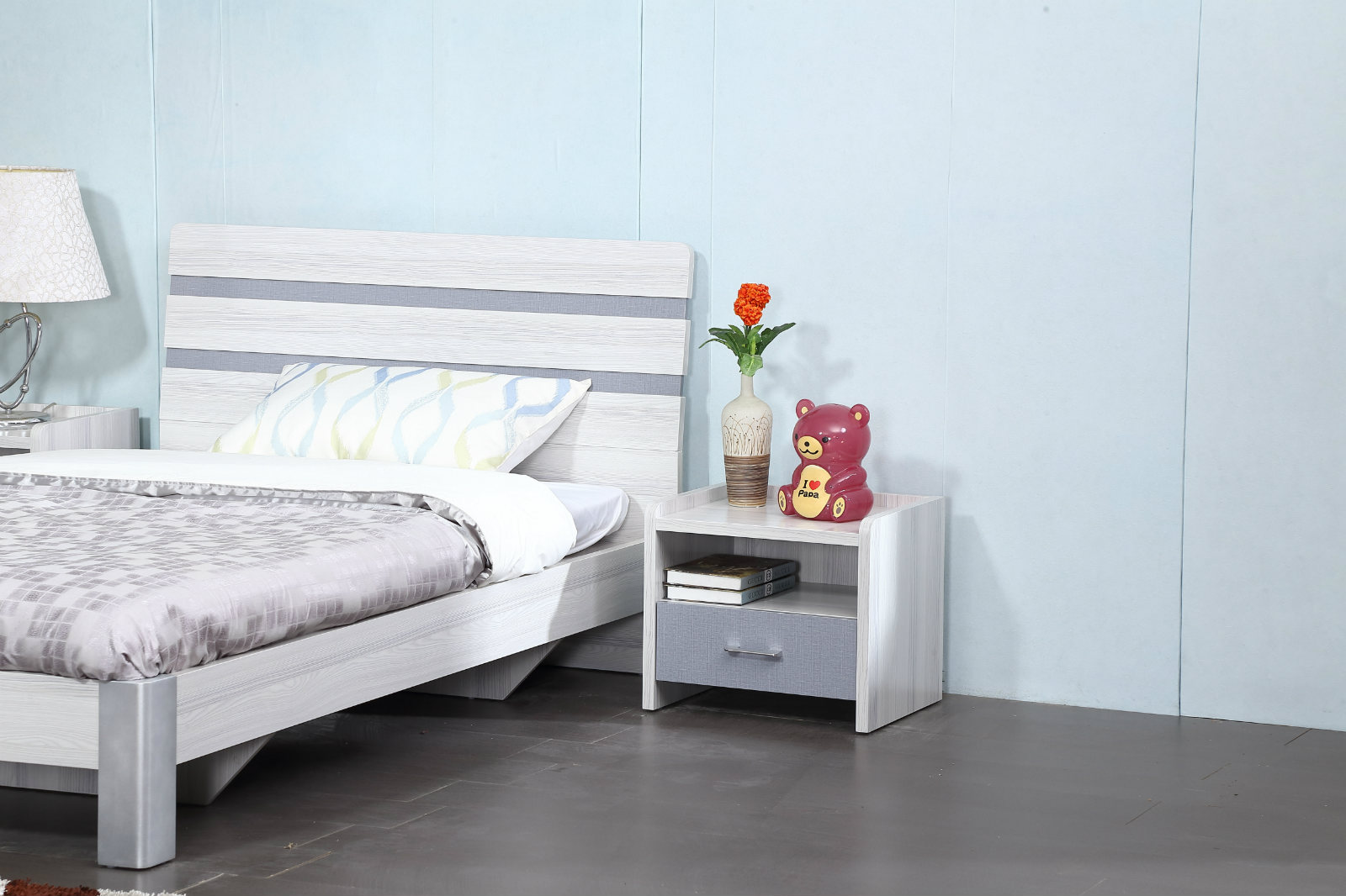 702佳林床头柜现代风格环保床头柜
