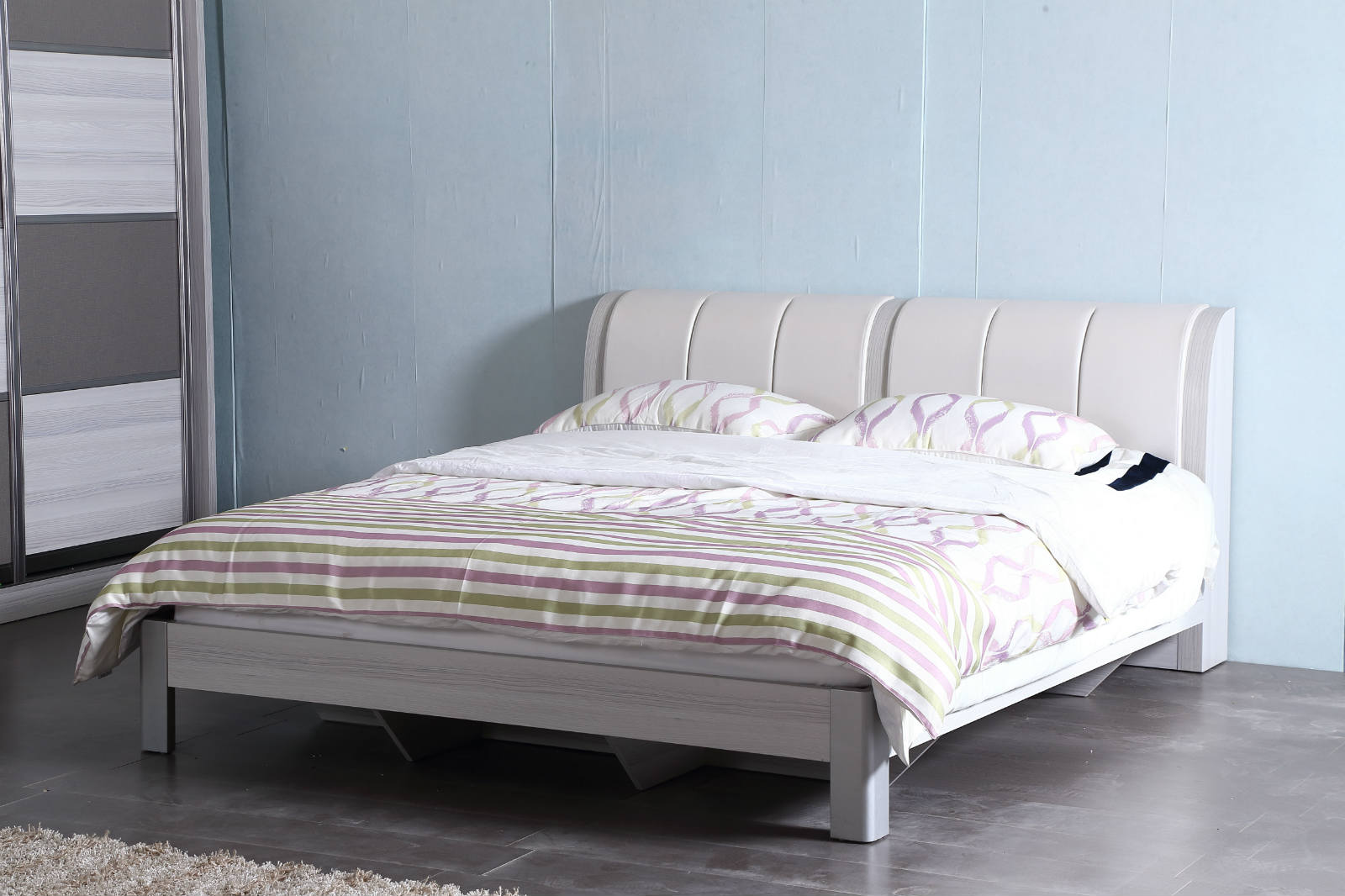 710佳林床现代风格环保床