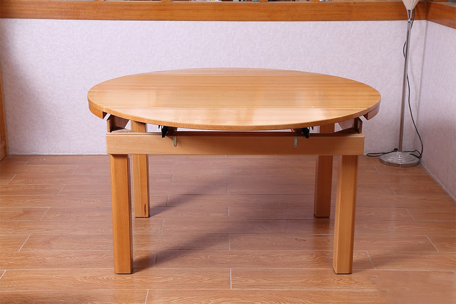 A-816圆餐台尚木北欧风格实木圆餐桌