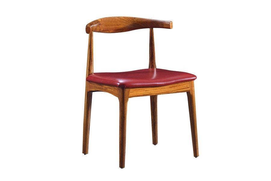 106-C祥豪源餐椅北欧风格实木餐椅